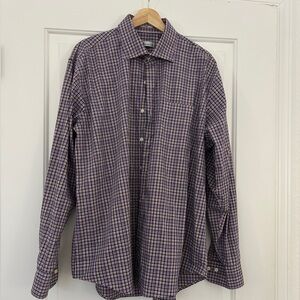 Men's Peter Millar Checkered Shirt
